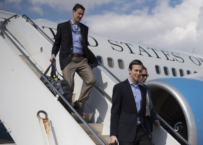 Jared Kushner áprilisban Irakba érkezik - fotó: Flickr, Navy Petty Officer 2nd Class Dominique A. Pineiro