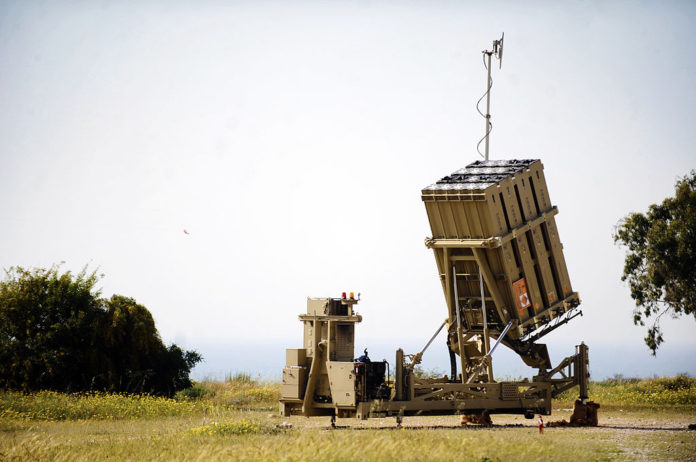 A Vaskupola egyik kilövőállása Askelon közelében - fotó: IDF / Flickr