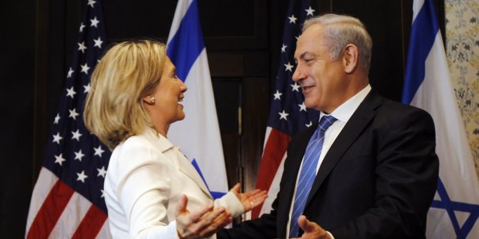 Hillary Rodham Clinton, Benjamin Netanyahu