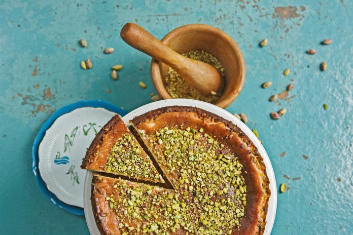 Pisztáciás sajttorta