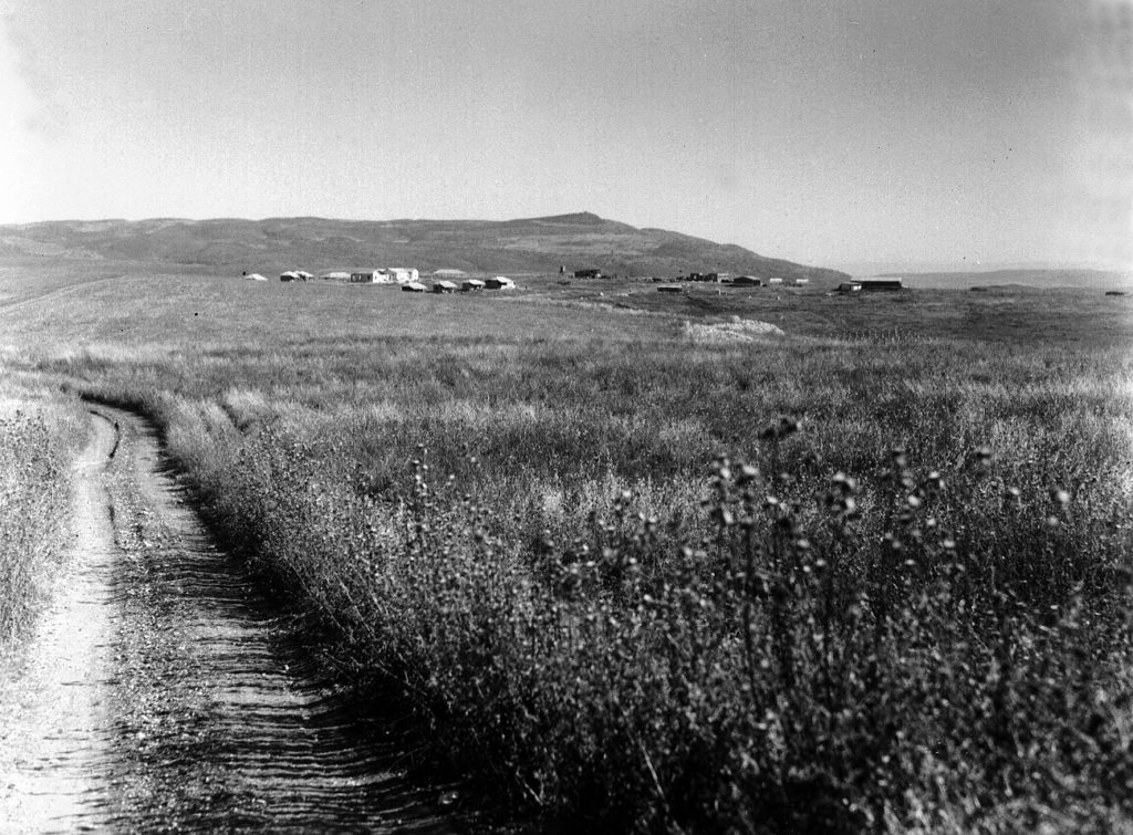 Ramat Hasofet kibuc Szamáriában, 1943 - fotó: Kluger Zoltán / GPO