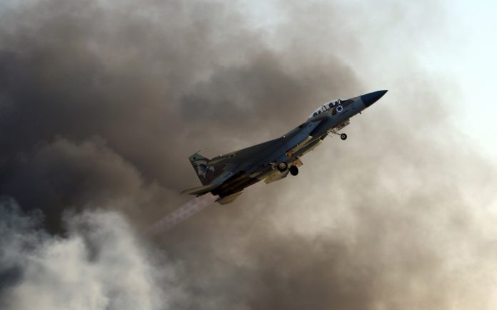 Izraeli F-15 vadászgép Izraeli F-15 vadászgép