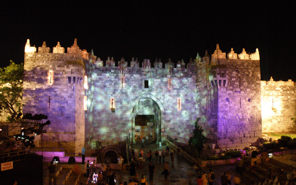 Fény fesztivál Jeruzsálemben - fotó: Ron Almog / Flickr