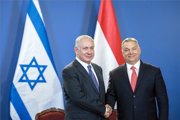 Benjamin Netanjahu és Orbán Viktor közös sajtótájékoztatója Budapesten
