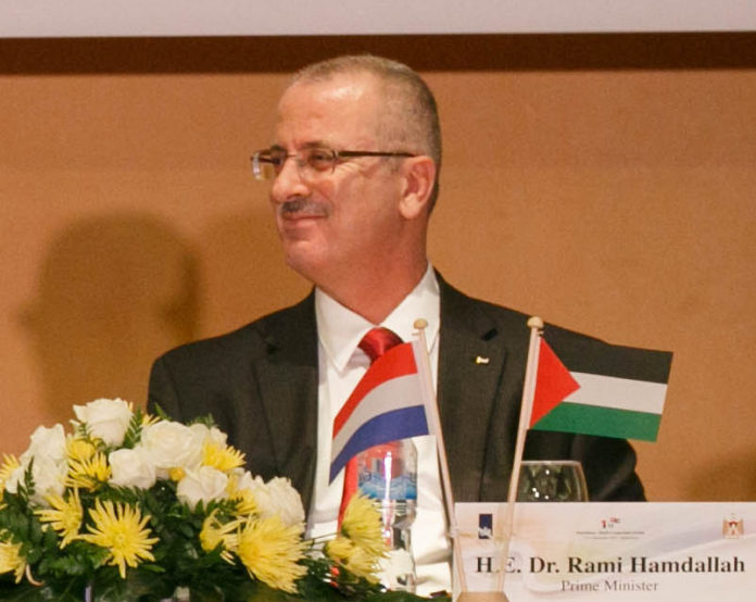 Rami Hamdallah palesztin miniszterelnök - fotó: Minister Rutte / Wikipedia