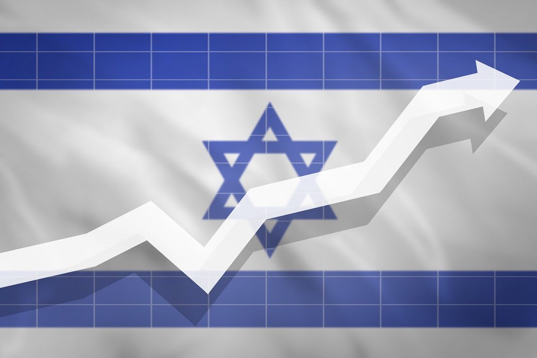 izraeli zaszlo gazdasagi novekedes