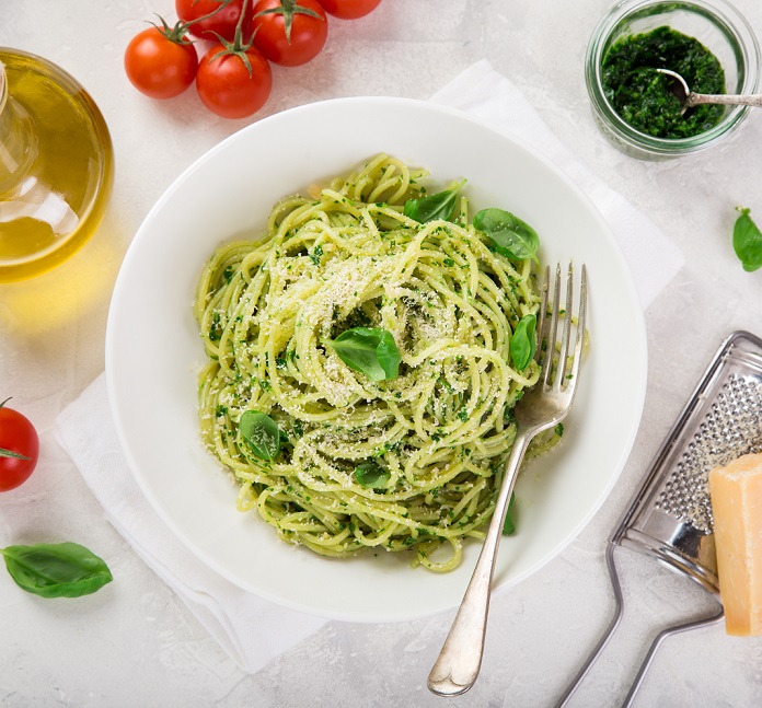 spagetti pestoval