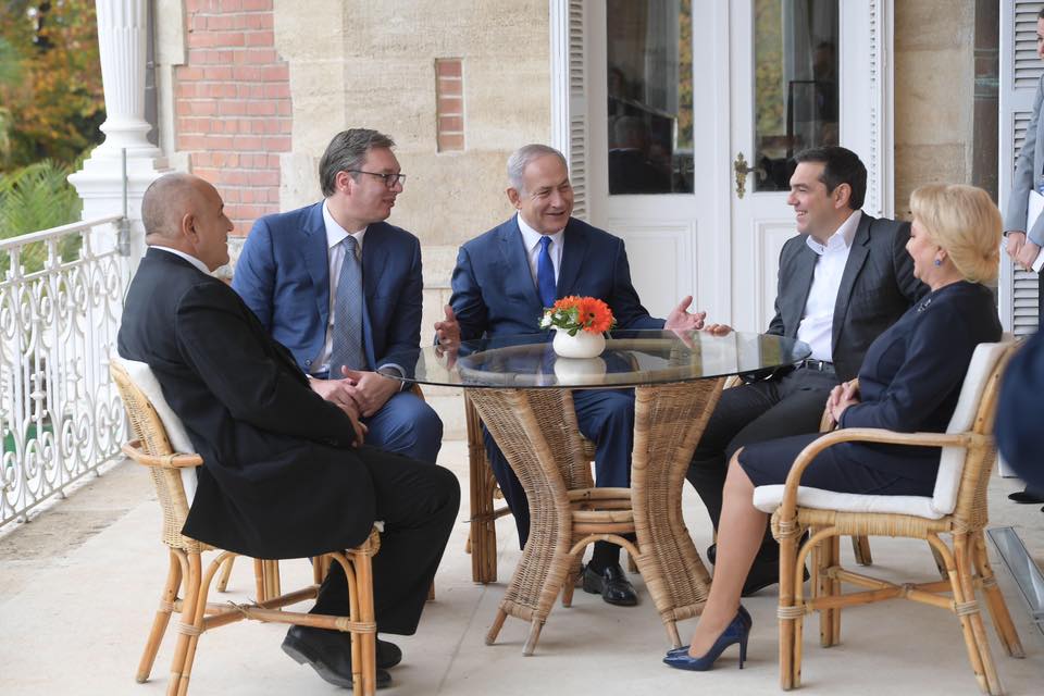 netanjahu gorogorszag romania bulgaria szerbia vezetoivel