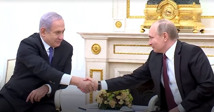 benjamin netanjahu vlagyimir putyin moszkva