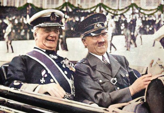 Horthy Miklós és Adolf Hitler