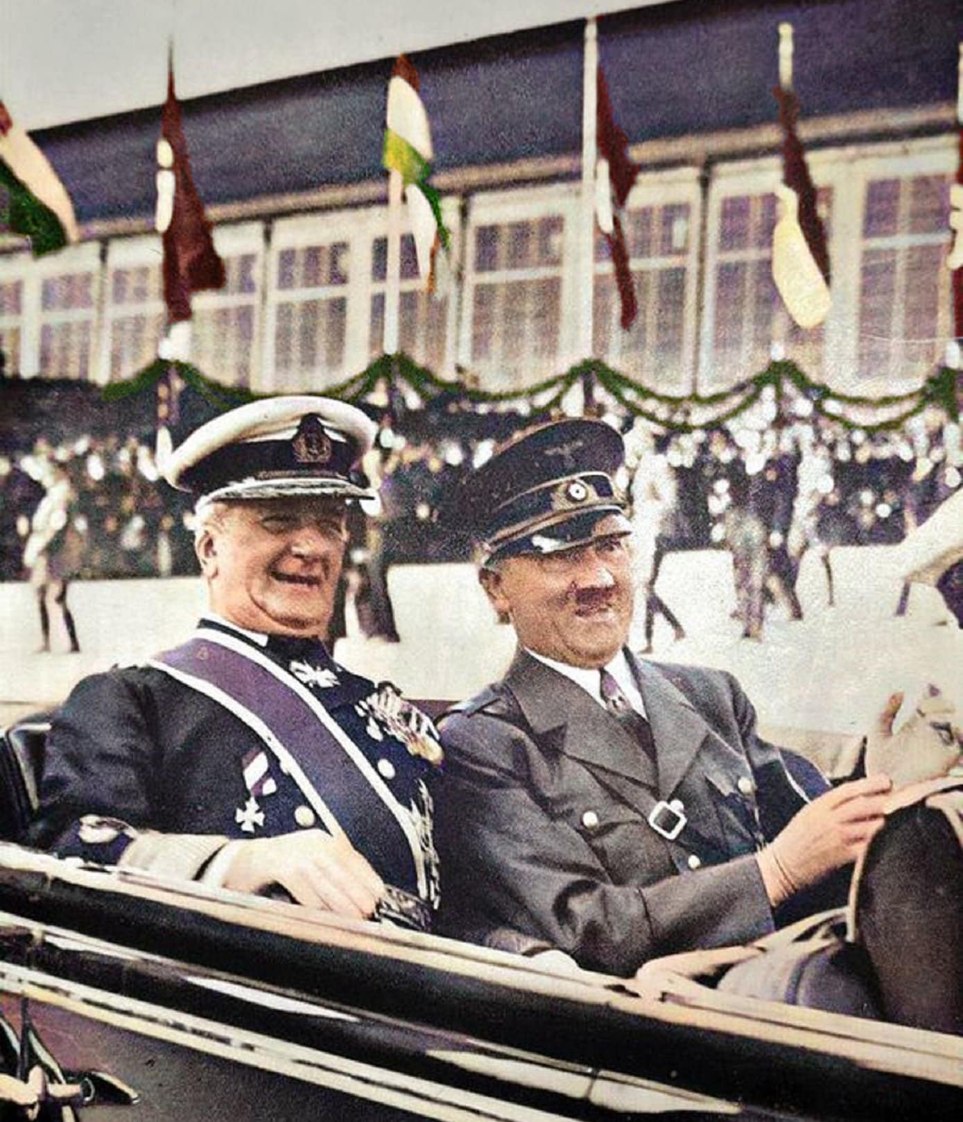 Horthy Miklós és Adolf Hitler