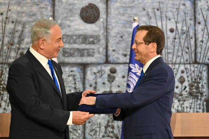 Herzog és Netanjahu